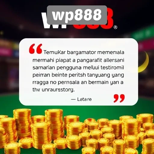 Kepuasan Pengguna di wp888 dan Testimoni Pemain